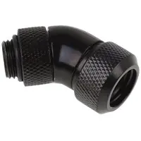 Alphacool 17407, Schwarz, Extender, Flüssigkeit, Messing, Weiblich, Männlich