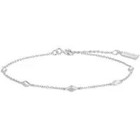 Ania Haie Melodic Poet Silver Multi Rhombus Station Bracelet S AH-B066-03H