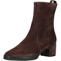 Högl 0-134812 Stiefelette, Damen, Leder, Chocplum (Braun) - Damenschuhe Modische Stiefelette / Boots, Braun, leder (casualvelour), absatzh&oumlhe: 40 mm