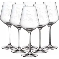 Villeroy & Boch Rotweinglas "Rotweingläser Toys Delight 470 ml 6er Set transparent" Spülmaschinenfest