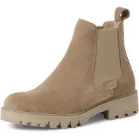 Tamaris Damen Chelsea Boots 1-25448-45 400 Beige Gr. 39
