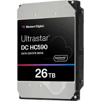 Western Digital DC HC590, 26 TB, 7200 RPM, 3.5", SATA