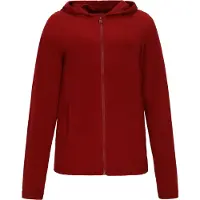 Schmuddelwedda Women Fleece Jacket in Burgund | Gr.: XXL