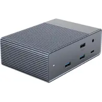 Targus HyperDrive GEN2, Thunderbolt 3, 3.5mm, DisplayPort, RJ-45, Thunderbolt 3, USB 3.2 Gen 2 (3.1 Gen 2) Type-A, USB 3.2 Gen 2 (3.1 Gen..., 40000 Mbit/s, 60 Hz, 3840 x 2160, 2160p
