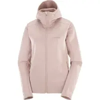 Salomon Outline Warm Damen Fleecejacke-Beige-M