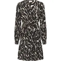 Kaffe Kleid KAmille Tight fit animal