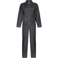 Another Label Lauren Jumpsuit Long Sleeve Dark Grey Größe: XS | Jumpsuits Outlet | Damen | Grau