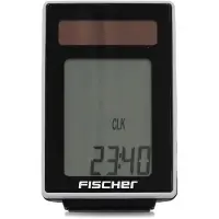 Fischer Fahrrad -Computer Funk Solar 22 Funktionen extra großes Display