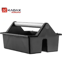Kadax Werkzeugkasten, Werkstatt-Organizer, Träger mit Griff, 40 x 22 cm