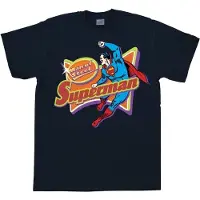 Superman Shirt in Schwarz | Gr.: L