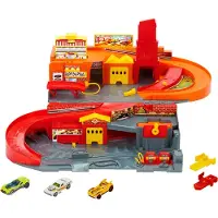 Hot Wheels Fahrzeug Aus Dem Tragbaren Rally Town Set