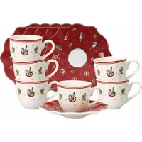 Villeroy & Boch Toy's Delight Espressotasse mit Untertasse 6er Set