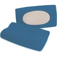 Schlafgut Kissenbezug "Pure flexibler Kissenbezug für Nackenstützkissen", (1 St.), Bio-Baumwolle mit Elasthan, mit Gummizug, bügelfrei