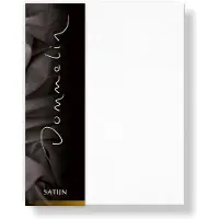 Dommelin Spannbettlaken Weiß (Satin 300TC)-200 x 210 cm