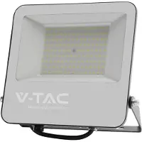 V-TAC 44106 LED-Flutlicht 'Slimline 100W' 16000lm, IP65, Aluminium, für Sportanlagen und Werbetafeln