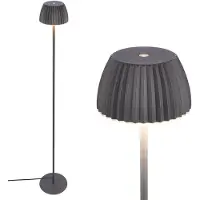 Briloner LED Stehlampe Loca, dimmbar, schwarz, für Wohn- / Esszimmer, Metall, Modern, LED Stehlampe