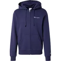 Champion Herren Sweatjacke mit Kapuze - Full Zip Hoodie Sweatshirt, Heavy Soft, Fleece, gesticktes Logo