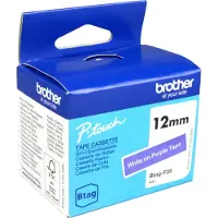 Brother BTAG-F35, Weiß auf lila, Philippinen, 5 Jahr(e), , P-touch PT-N10, PT-N20, PT-N25BT, 1,2 cm