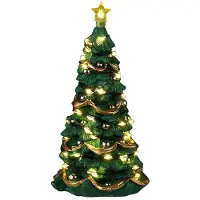 Lemax Joyful Christmas Tree Clear Light 12 x 7 x 20 cm Weihnachtsdorf