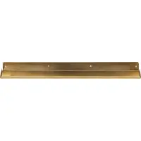 House Doctor HDLedge Regal, messingfarben, Breite 80 cm - , Gold / Messing, Metall