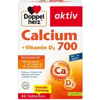 Queisser Pharma GmbH & Co. KG DOPPELHERZ Calcium 700+Vitamin D3 Tabletten