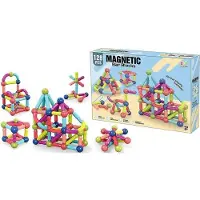 Adar 3D-Magnetbausteine, 128 Teile –