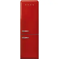Smeg FAB32RRD6 Kühl-/Gefrierkombination Rechtsanschlag Rot 50s Style,