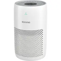 Auronic Luftreiniger Compact mit HEPA 13 Filter, Ionisator und Aktivkohlefilter - Räume bis 30m² - CADR-Wert von 150m³/h - Air Purifier - Weiß