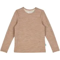 Finkid - Kid's Taamo Soft - Merinounterwäsche Gr 140/150 beige/braun
