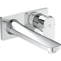 Ideal standard Wand-Waschtischarmatur TONIC II Ausladung 225 mm chrom