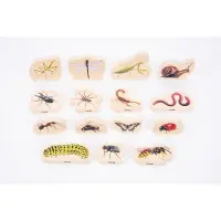 TickiT Wooden Minibeast Blocks, 0 Jahr(e), 15 Stück(e), Holz