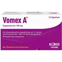 Klinge Pharma GmbH Vomex A Suppositorien 150 mg 10 St