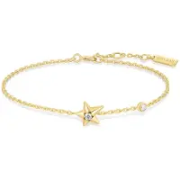 Ania Haie Melodic Poet Gold Sparkling Star Bracelet S AH-B066-04G