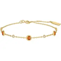 Ania Haie Melodic Poet Gold Nano Gem Station Bracelet S AH-B066-01G