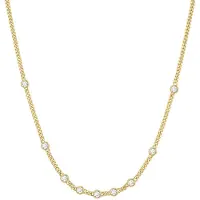Ania Haie Melodic Poet Gold Multi Station Chain Necklace S AH-N066-05G
