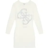 GUESS Strickkleid J5BK08 Z0720 Écru Regular Fit