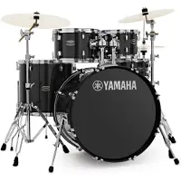 Yamaha Rydeen 20" Schlagzeug mit Becken schwarz Glitter