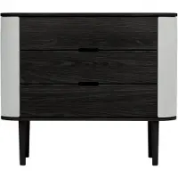 UMAGE - Treasures Kommode, Eiche schwarz / sterling