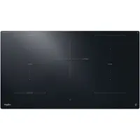 Whirlpool WEX9024DCFF2, Schwarz, Integriert, 91 cm, Zonen-Induktionskochfeld, Glaskeramik, 5 Zone(n)
