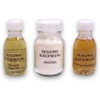 Susanne Kaufmann Susannes Home Spa Kollektionsset : Gesichtsreiniger Parabenfreies Reinigungsgel für das Gesicht 30 ml + Körperlotionen und Cremes 15 m