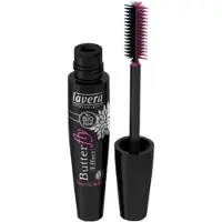 Lavera Butterfly Effect Mascara, Schwarz, Black, Volumengebend, 11 ml, Das Bürstchen waagerecht halten und vom Ansatz bis in die Spitzen mit einer Zick-Zack-Technik...