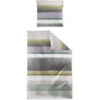 Irisette Edel-Feinbiber Bettwäsche Koala grün 8617 135x200 cm + 80x80 cm