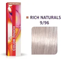 Wella Color Touch Rich Naturals - Vegan 60 ml 9/96 Very Light Blonde Cendre Violet