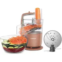 Kenwood Electronics FDP22.130RD, 1,3 l, Rot, Clay Red, Tasten, 0,75 l, Mischung, Kotelett, Schneiden, Mixen