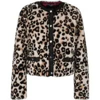 Marc Cain COLLECTIONS Jacke in beige schwarz | Gr.: 42