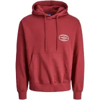 Jack & Jones Kapuzenpullover in Tibetan Red | Gr.: XL