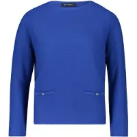 Betty Barclay Pullover U-Boot-Ausschnitt blau