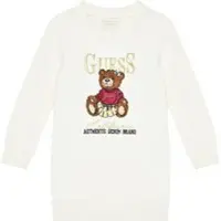 GUESS Strickkleid K5BK01 Z3GS0 Écru Regular Fit