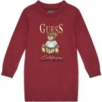GUESS Strickkleid K5BK01 Z3GS0 Dunkelrot Regular Fit