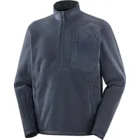 Salomon - Half Zip Fleece - Pullover Chroma Fleece HZ M Blue Nights für Herren - Größe L - Navy blau